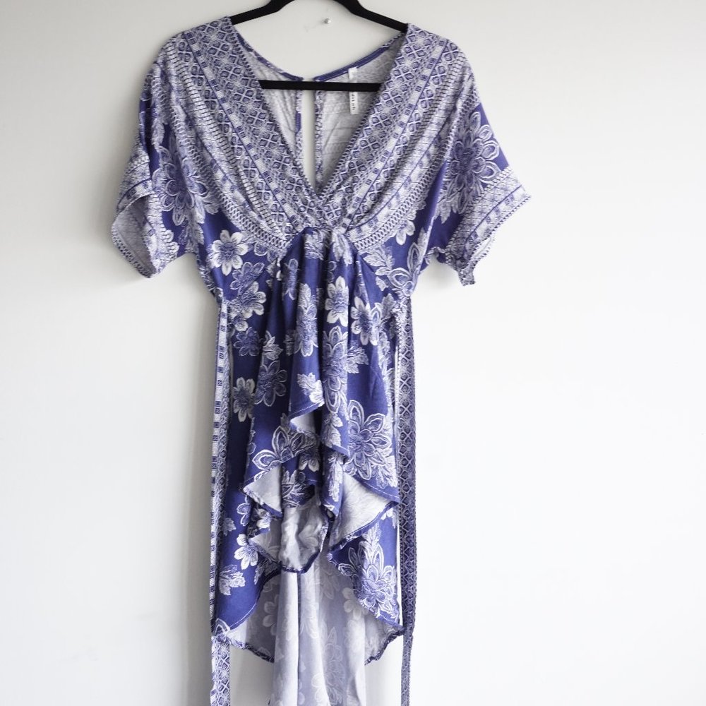 🌺Hawaiian Blue Romper